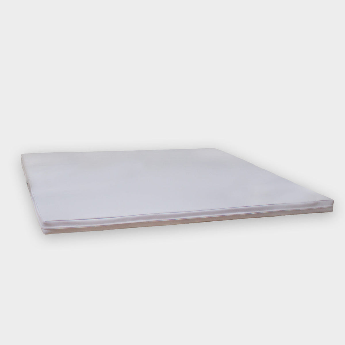 Foldbar lekematte 120x120 cm - 2-fold – Beige