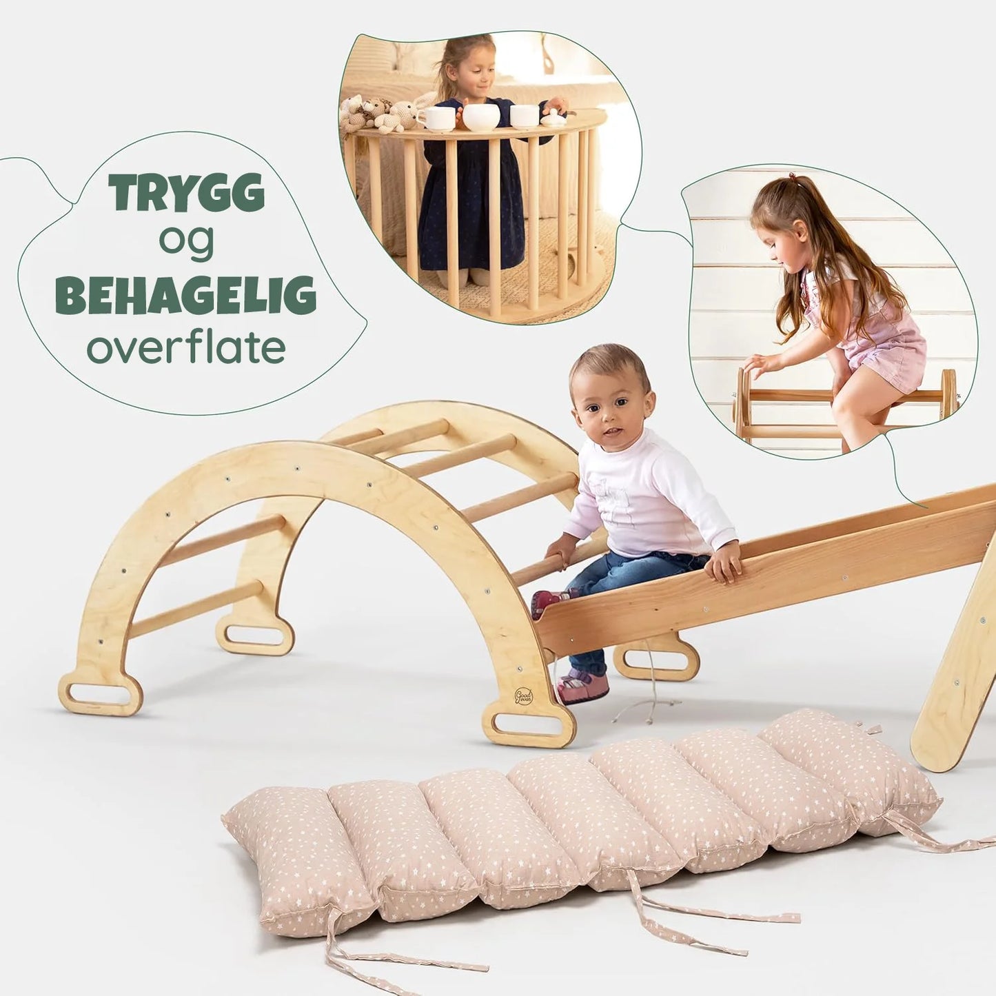 5-i-1 Montessori Klatresett – (1–7 år)