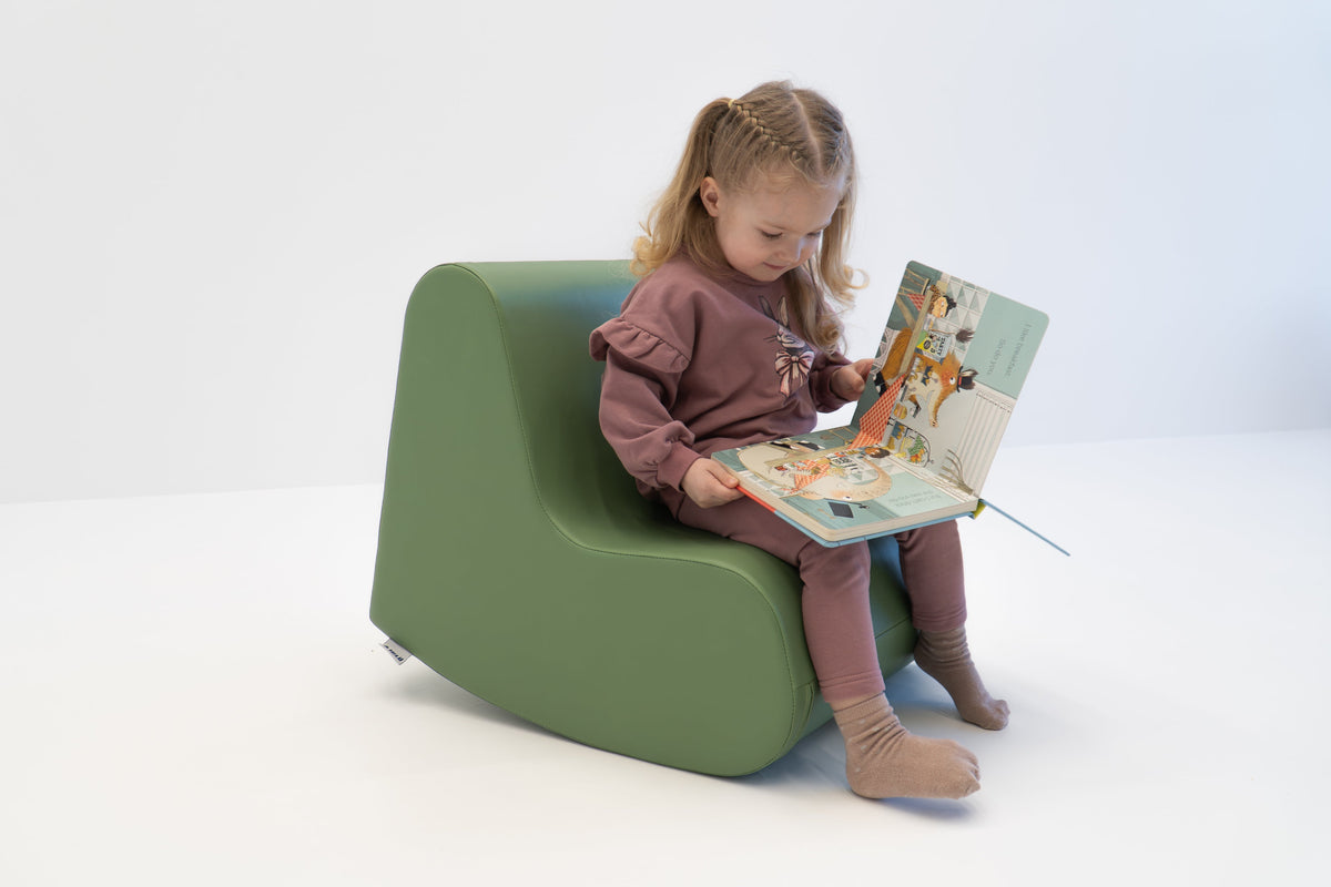 Vippestol i skum - Rock'n Play – Dus Grønn
