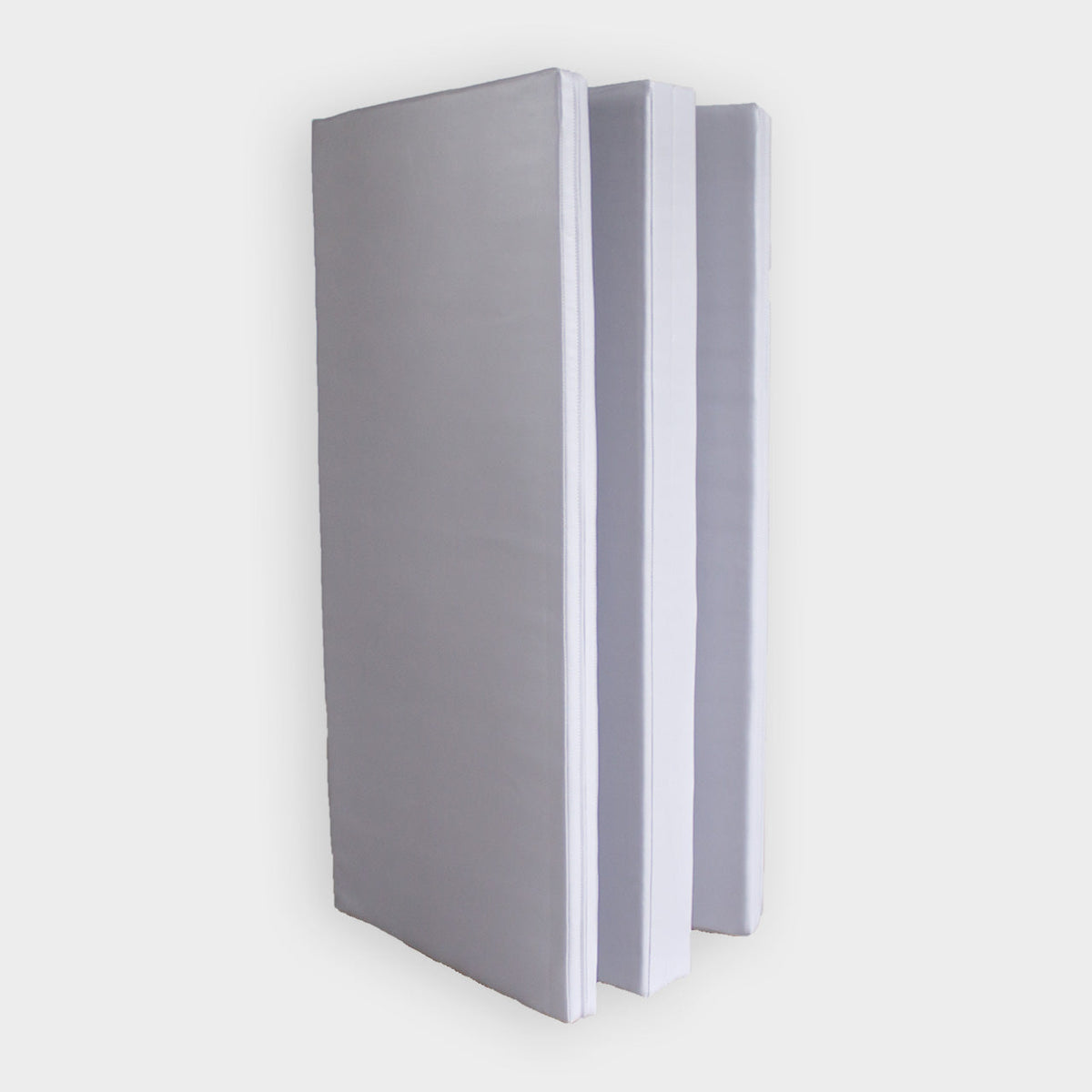 Foldbar lekematte 240x120 cm - 4-fold – Grå