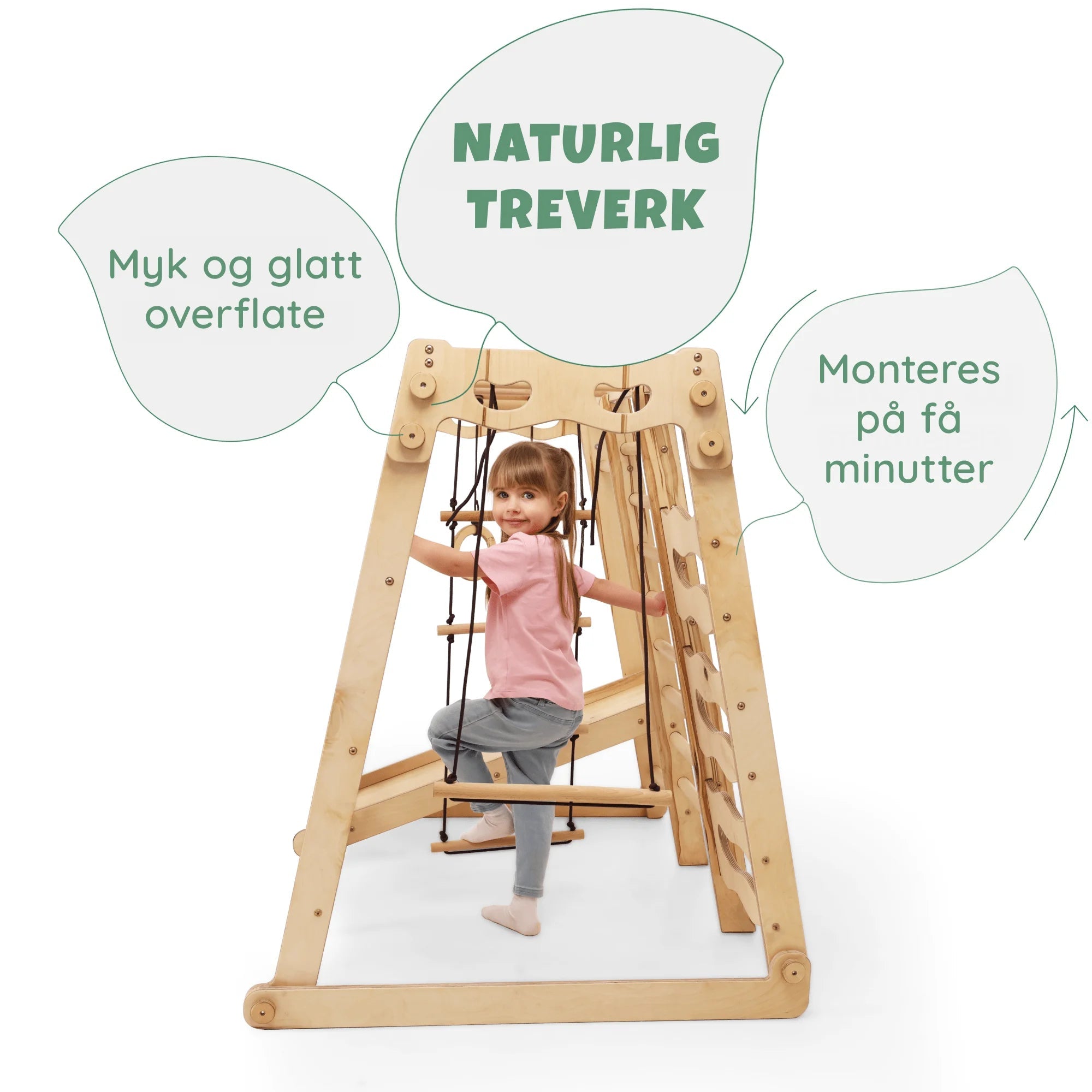 6-i-1 Innendørs Jungelgym - detaljbilde 6 - KUL KID