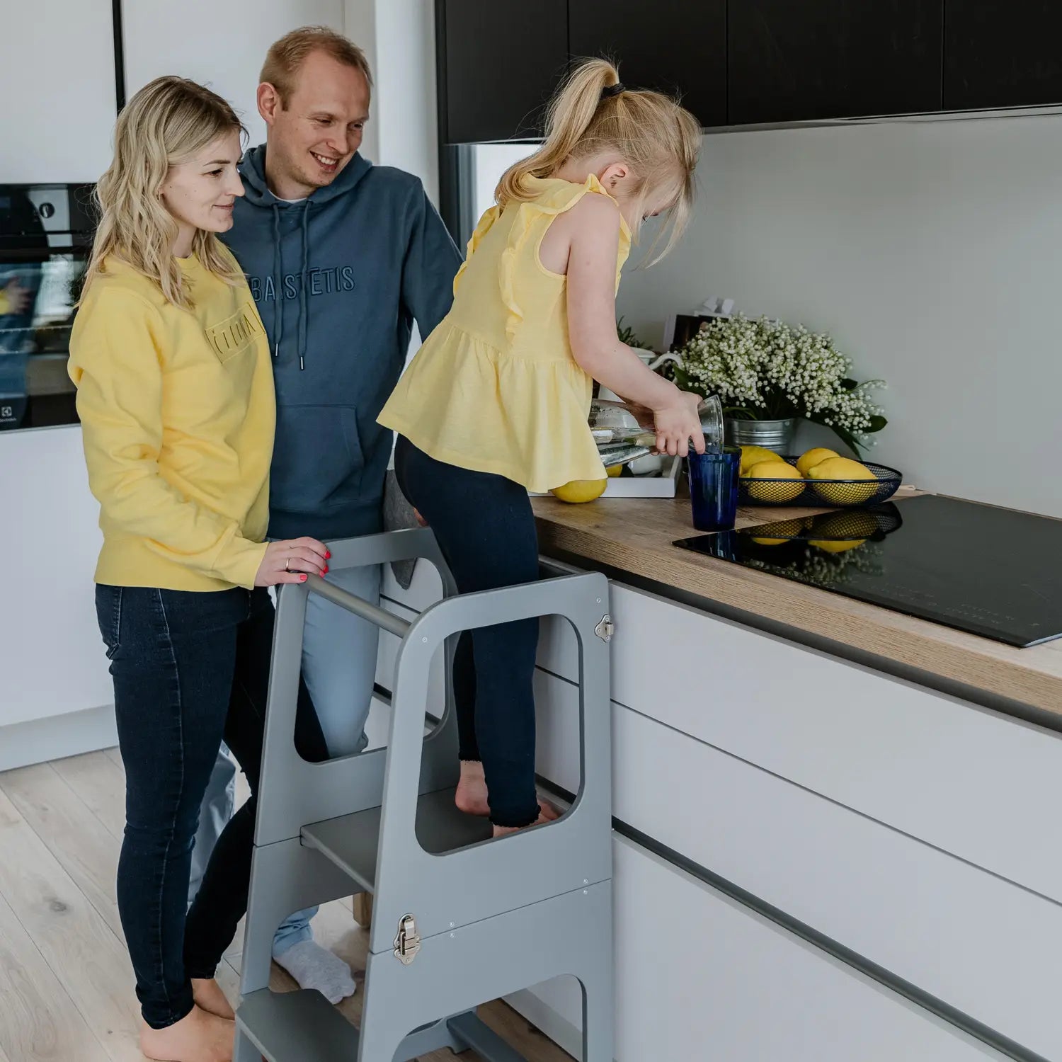 Kjøkkentårn transformerbart bord og stol - bilde 6 - KUL KID