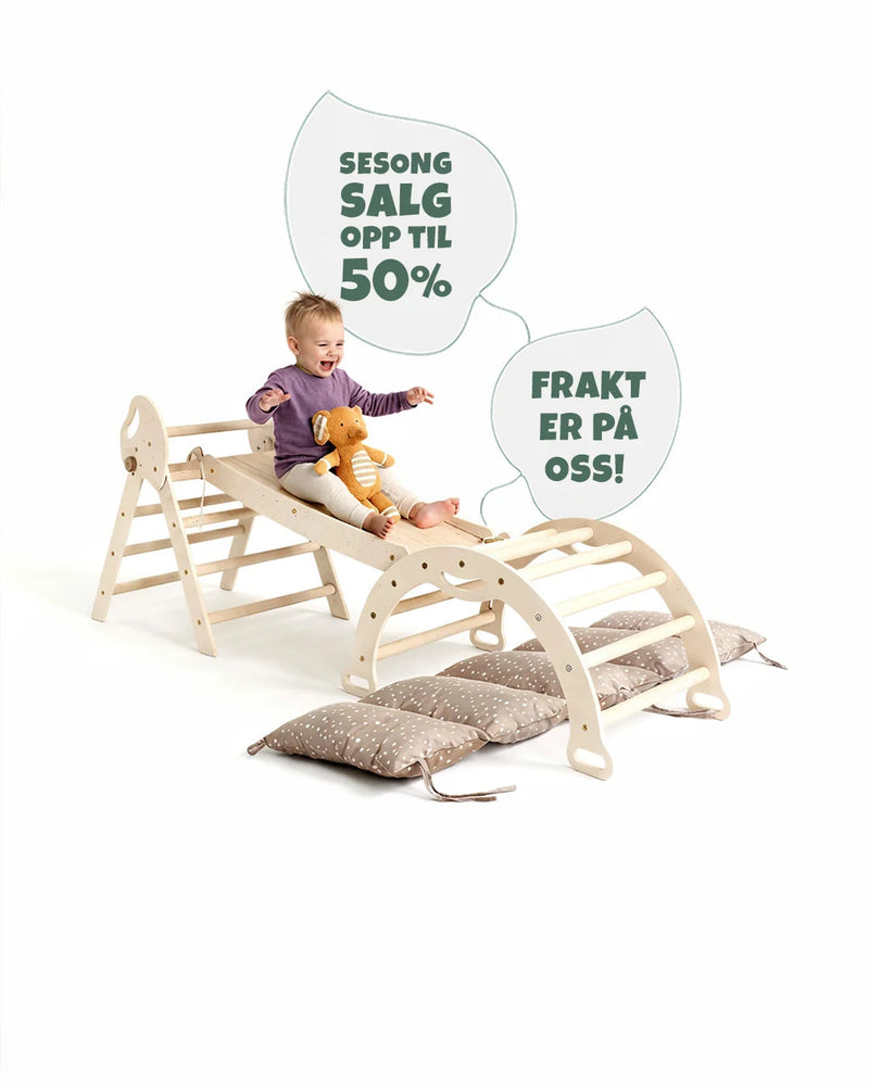 klatresett pikler triangel klatrebue barn 1 3 ar