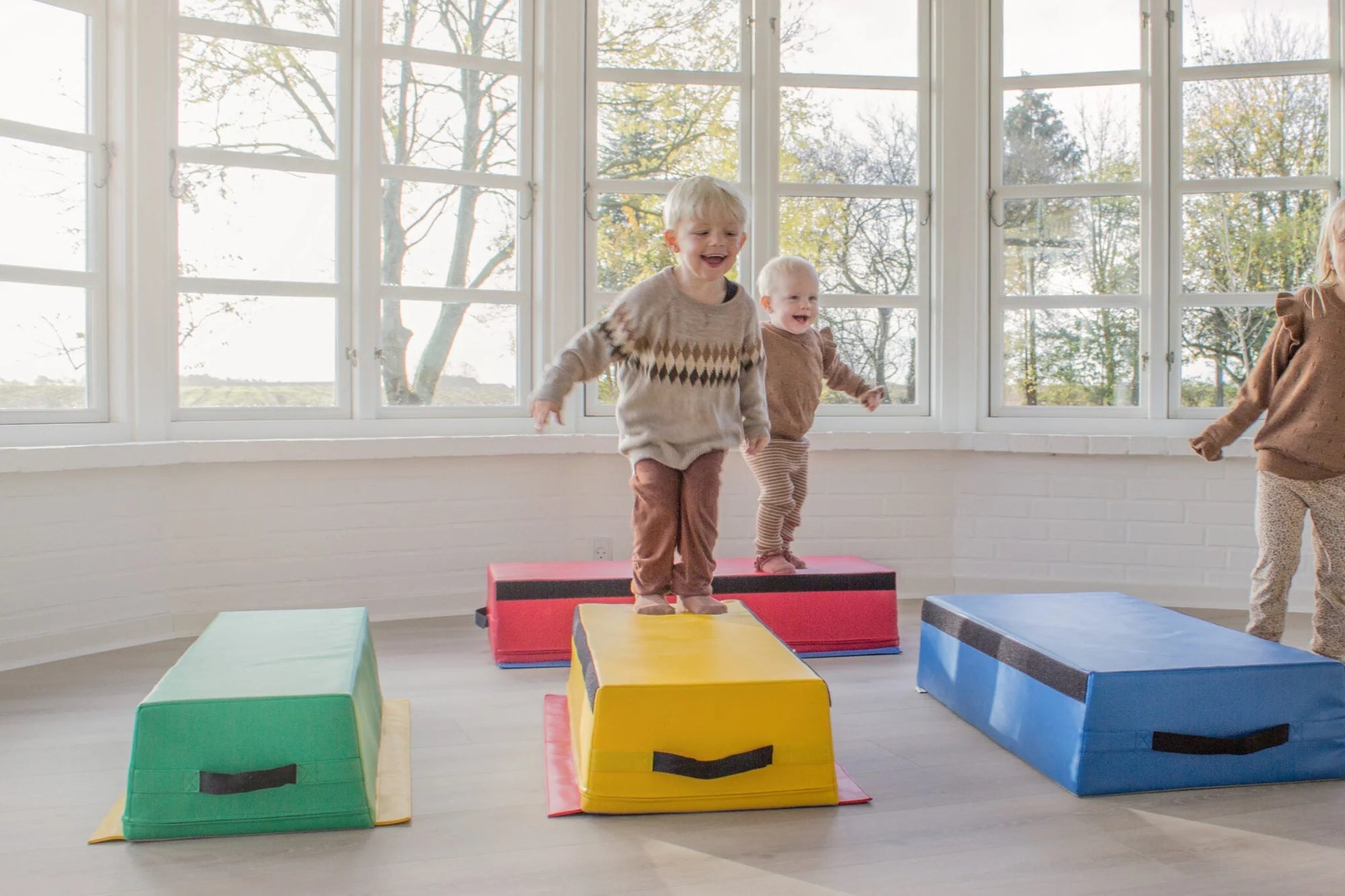 Plint i skum 4 deler - Bulk 4 deler, detaljbilde fra Kul Kid