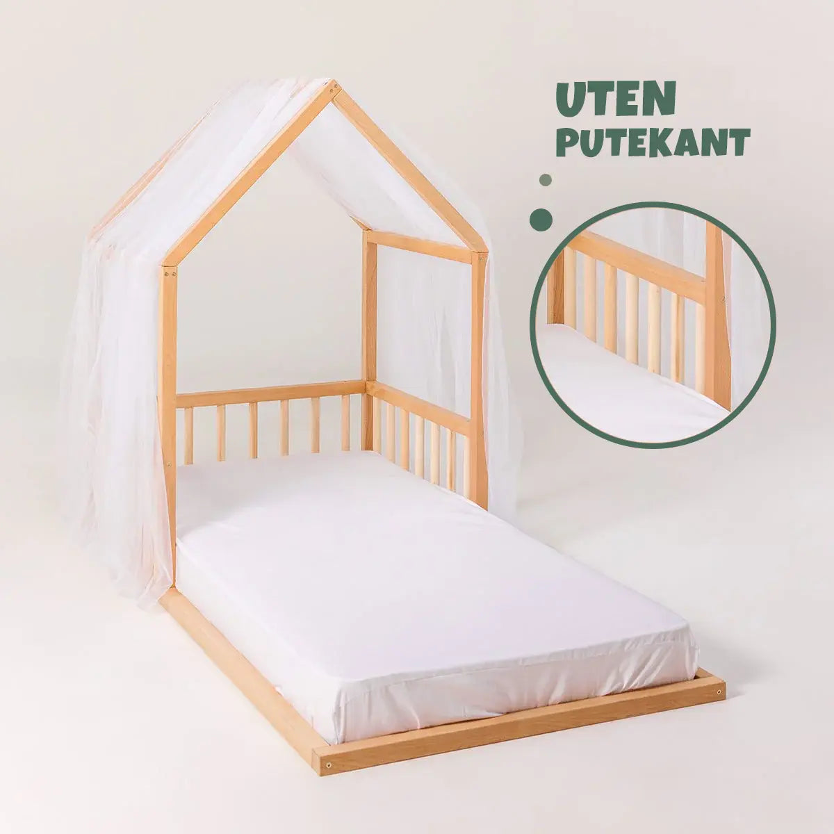 Montessori gulvseng (190 × 90 cm) - detaljbilde 11 - KUL KID