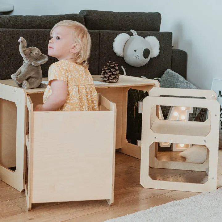 Weaning-bord med 2 stoler - bilde 4 - KUL KID